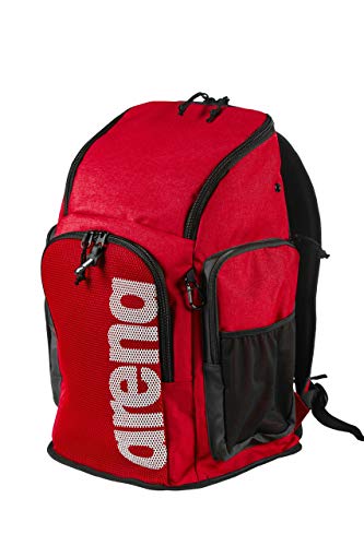 arena Team Backpack 45 Large Sporty Backpack, Travel, Sports, Swimming and Leisure Backpack, Beach Backpack with Wet Clothes Compartment and Reinforced Bottom, 45 Liters on Sale